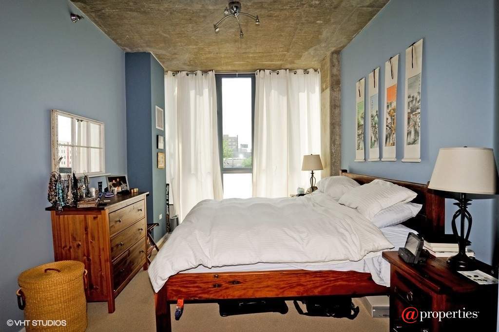 321 S Sangamon Street #303 Chicago, Illinois 60607 - Master Bedroom