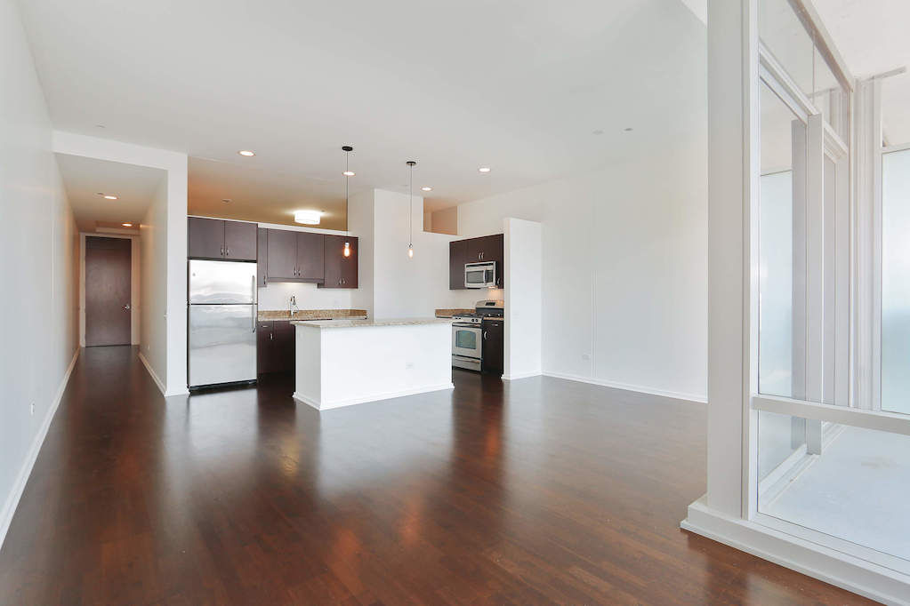 65 E Monroe Street #4607 Chicago, Illinois 60603 - Kitchen/Living
