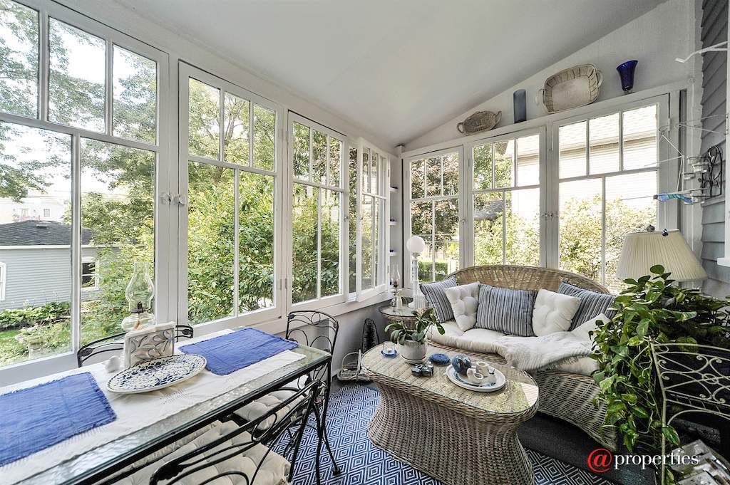 4132 N Keeler Avenue Chicago, Illinois 60641 - Rear Three Season Sunroom