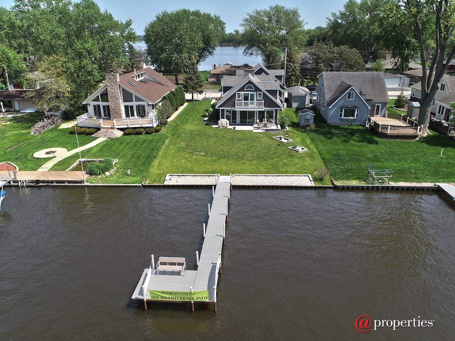 810 River Terrace Drive Johnsburg, Illinois 60051 - Aerial View