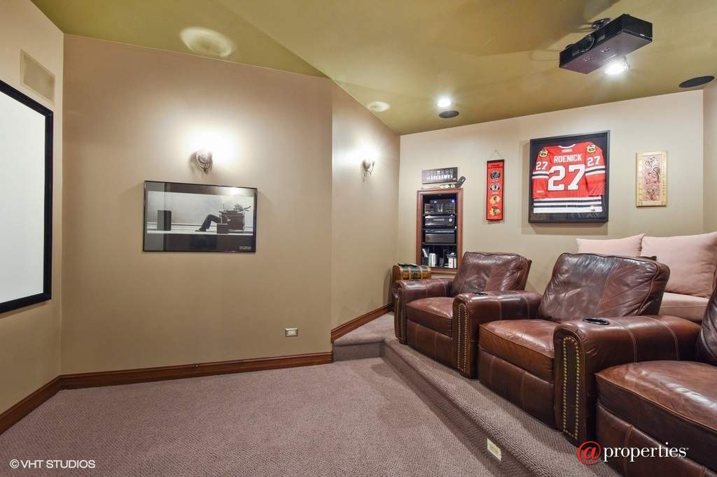 284 Fox Harbor Drive Trout Valley, Illinois 60013 - Theater Room