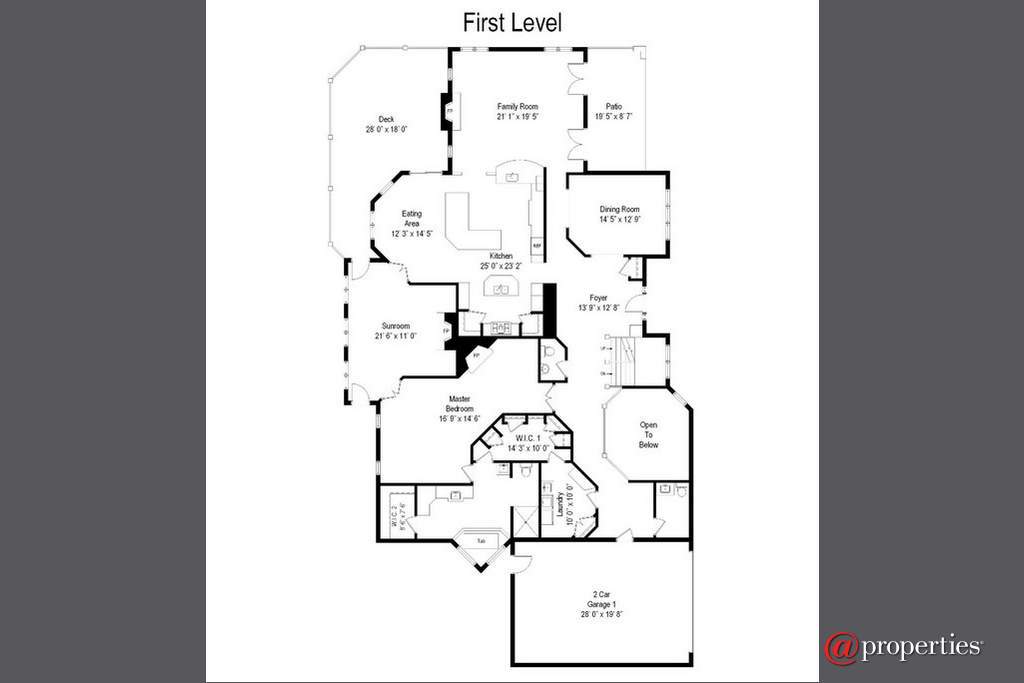 284 Fox Harbor Drive Trout Valley, Illinois 60013 - Floor Plan