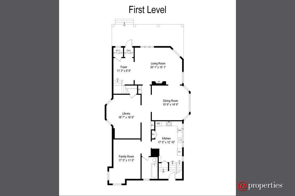 544 Keystone Avenue River Forest, Illinois 60305 - Floor Plan
