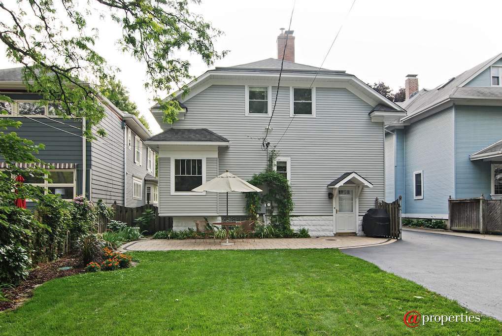 544 Keystone Avenue River Forest, Illinois 60305 - Rear View