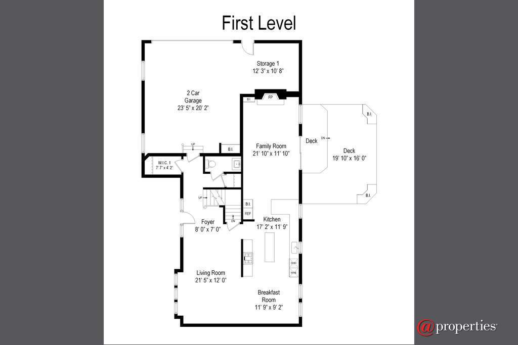 1041 Old Colony Road Lake Forest, Illinois 60045 - Floor Plan