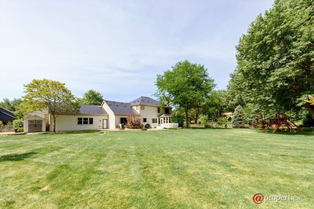 22056 N Old Farm Road Deer Park, Illinois 60010 - Rear View