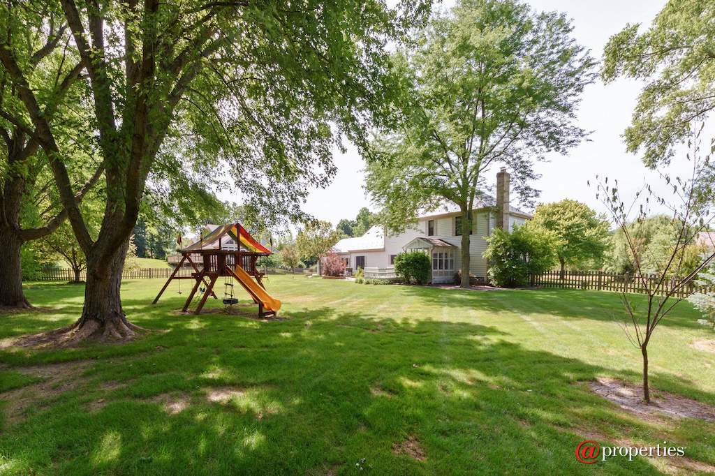 22056 N Old Farm Road Deer Park, Illinois 60010 - Rear View