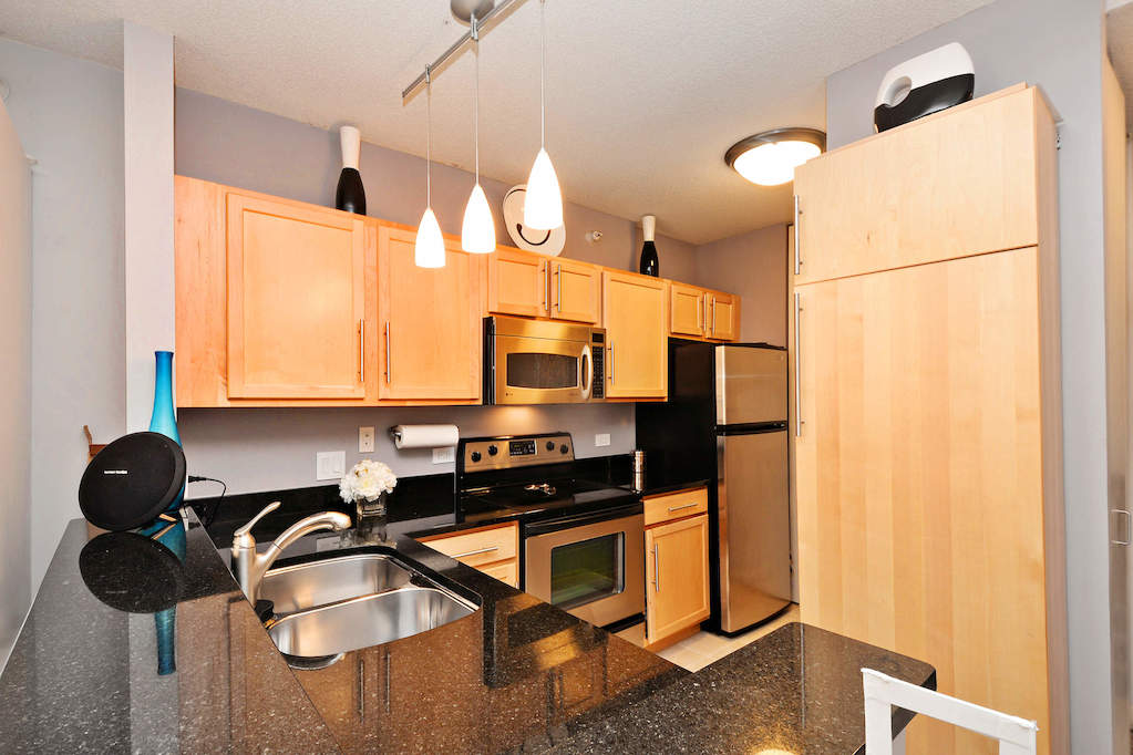 222 N Columbus Drive #307 Chicago, Illinois 60601 - Kitchen