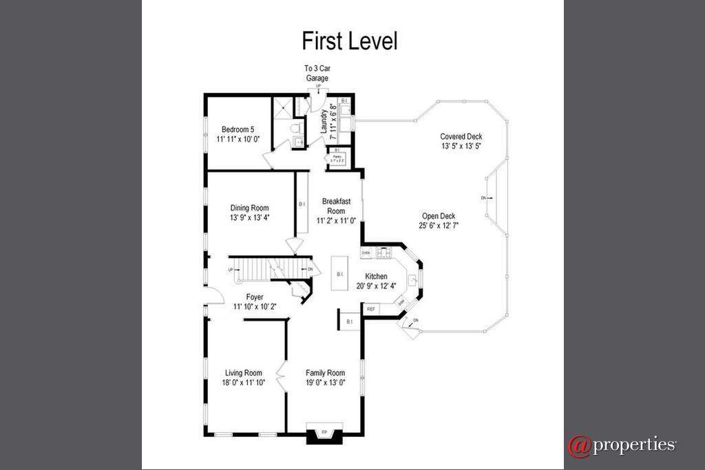 83 S Old Creek Road Vernon Hills, Illinois 60061 - Floor Plan