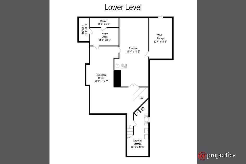 3580 Whirlaway Drive Northbrook, Illinois 60062 - Floor Plan
