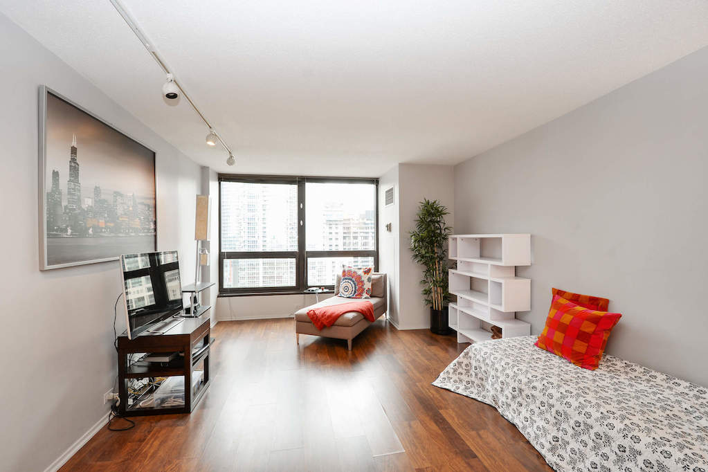 360 E Randolph Street #1606 Chicago, Illinois 60601 - Living Room
