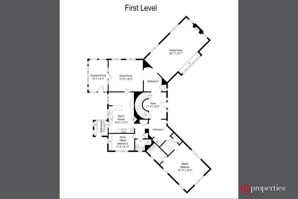 172 Maplewood Road Riverside, Illinois 60546 - Floor Plan
