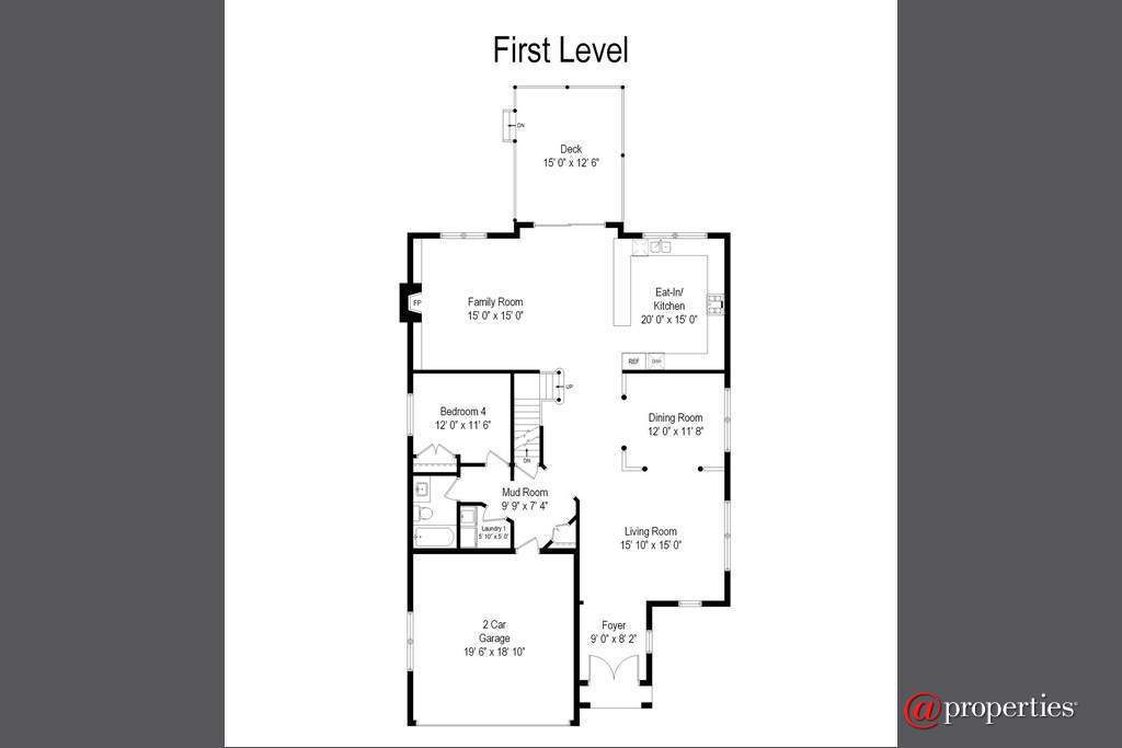 763 Division Street Barrington, Illinois 60010 - Floor Plan