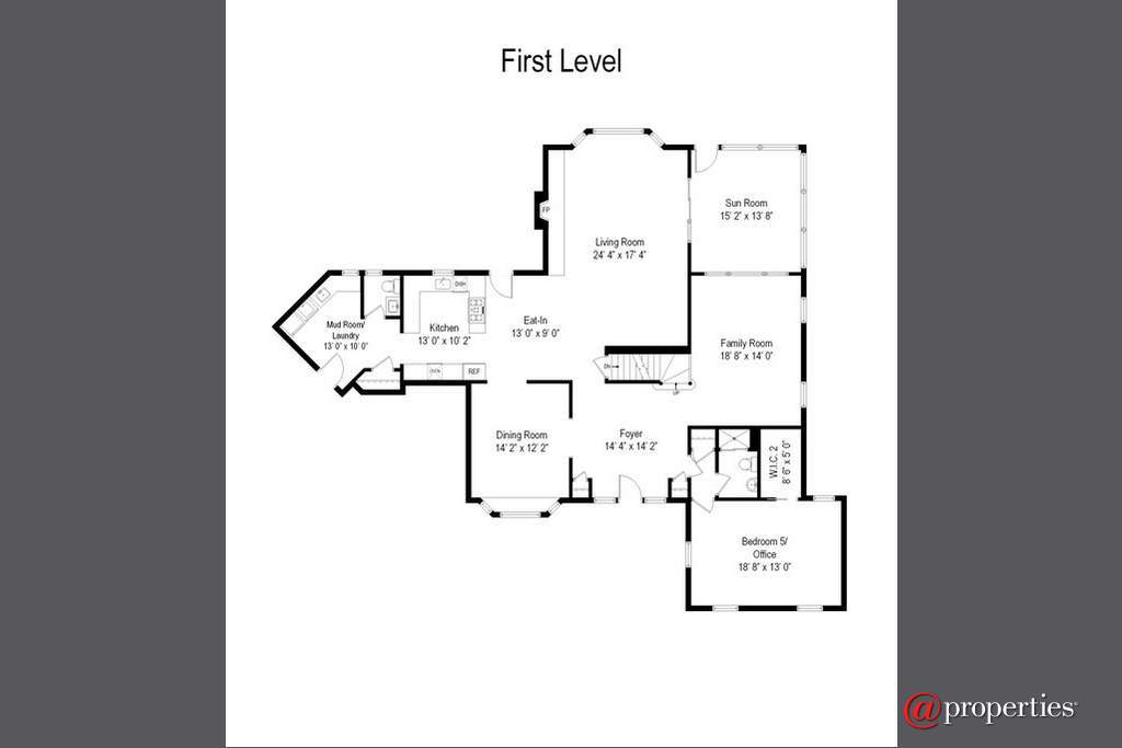 9682 Reding Circle Des Plaines, Illinois 60016 - Floor Plan