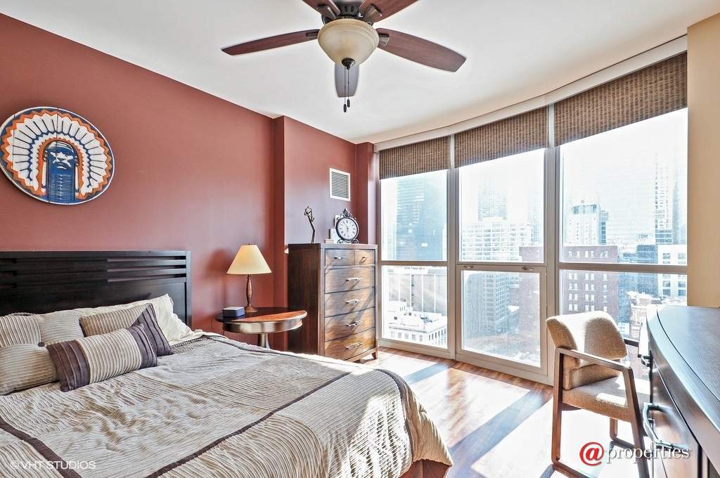 600 N Dearborn Street #1606 Chicago, Illinois 60654 - Bedroom