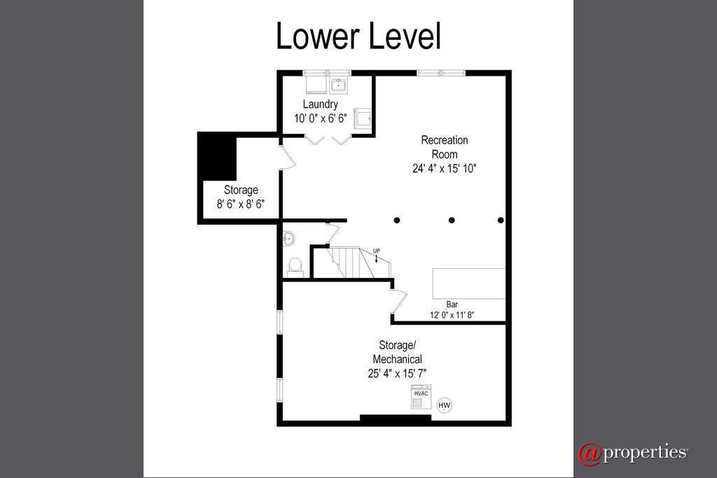 424 Sunset Avenue La Grange, Illinois 60525 - Floor Plan