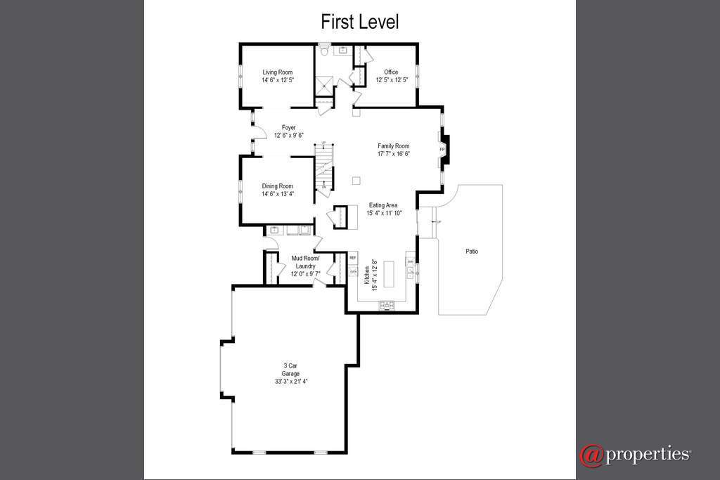 245 Mark Lane Lake Zurich, Illinois 60047 - Floor Plan