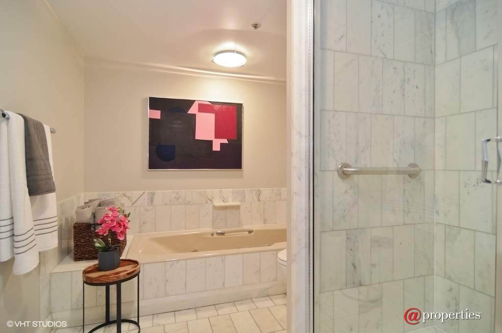 161 E Chicago Avenue #28F Chicago, Illinois 60611 - Master Bathroom