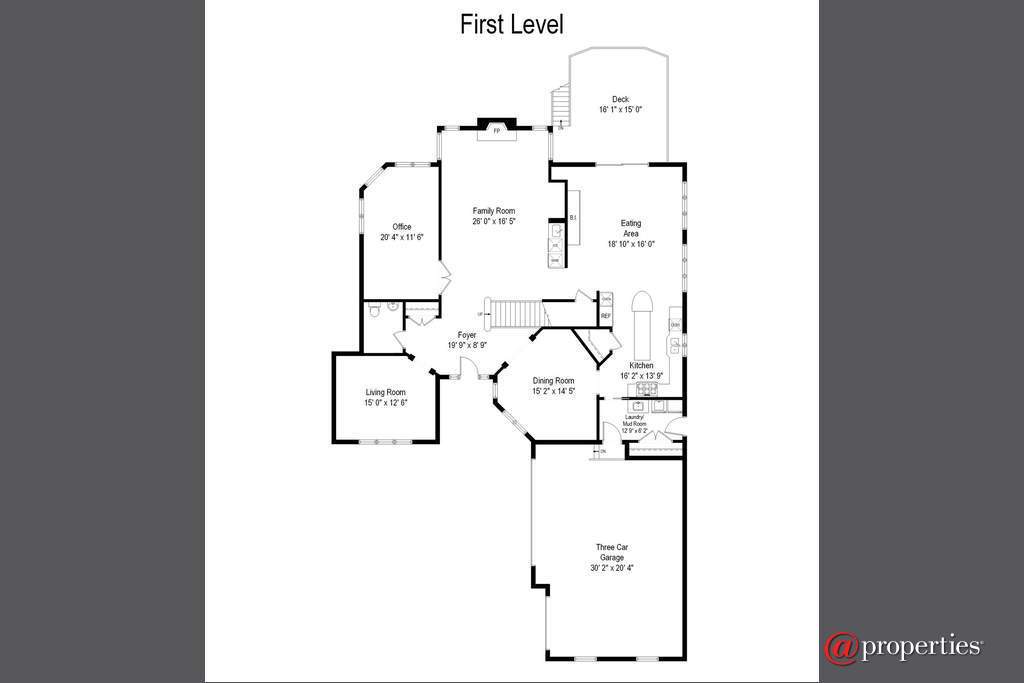 1265 N Lakeview Drive Palatine, Illinois 60067 - Floor Plan