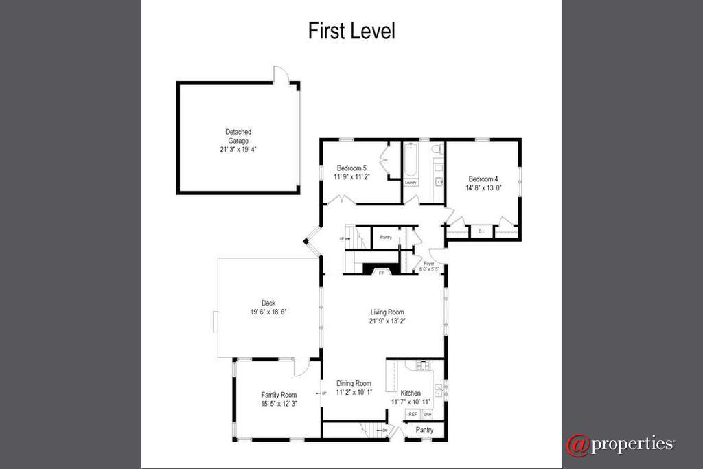 1259 Linden Avenue Deerfield, Illinois 60015 - Floor Plan