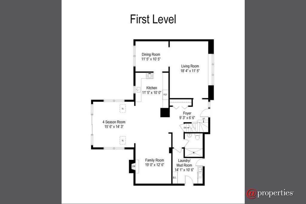 1614 Park Avenue West Highland Park, Illinois 60035 - Floor Plan