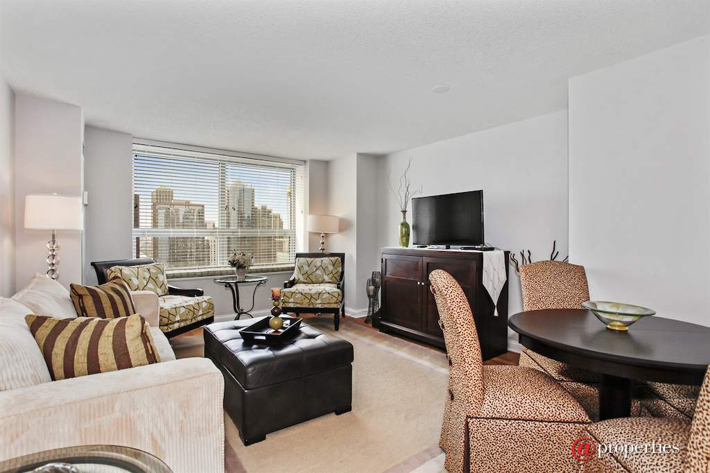 474 N Lake Shore Drive #3609 Chicago, Illinois 60611 - Living Room