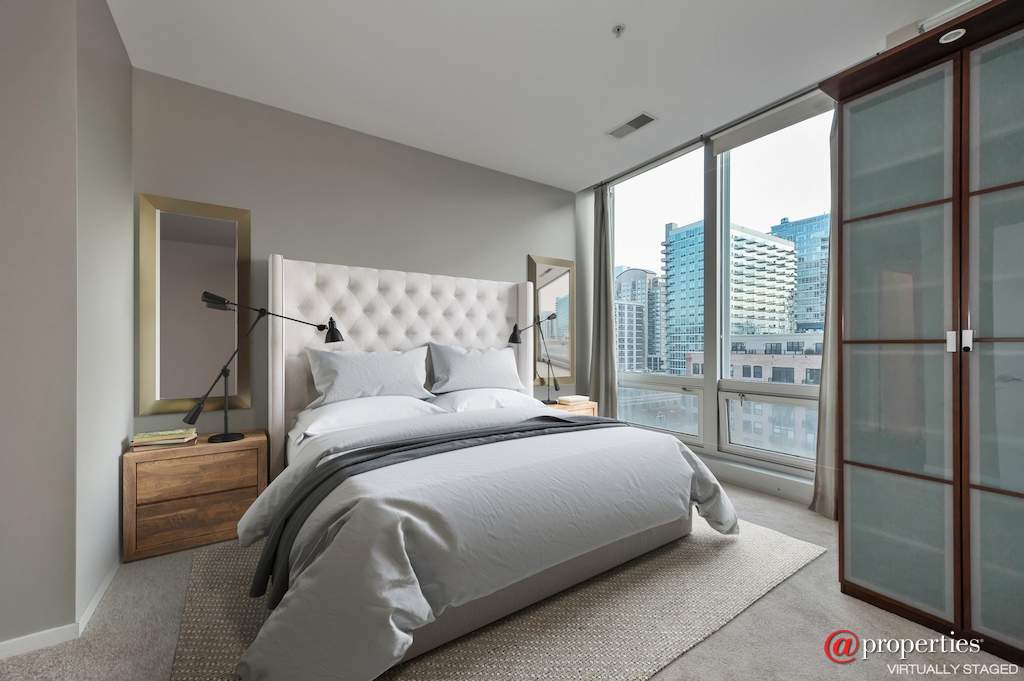 500 W Superior Street #607 Chicago, Illinois 60654 - Master Bedroom