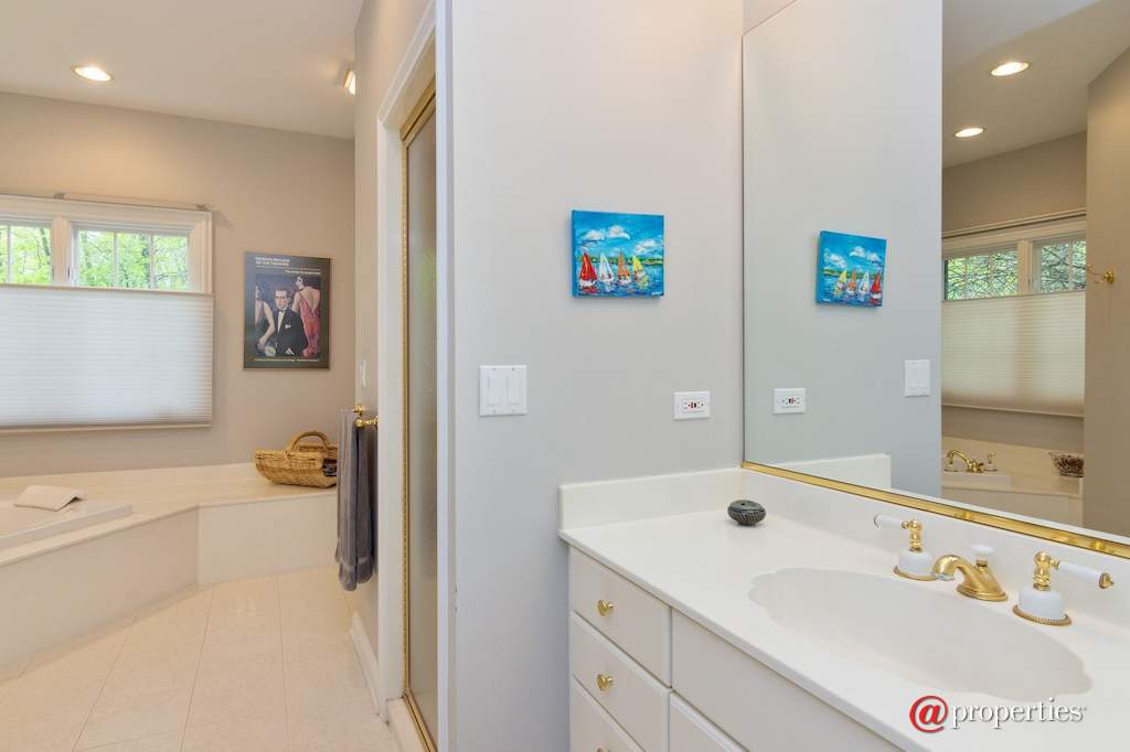 26709 N Countryside Lake Drive Mundelein, Illinois 60060 - His bathroom