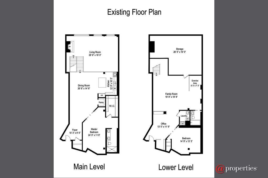 1728 N Damen Avenue #107 Chicago, Illinois 60647 - Floor Plan