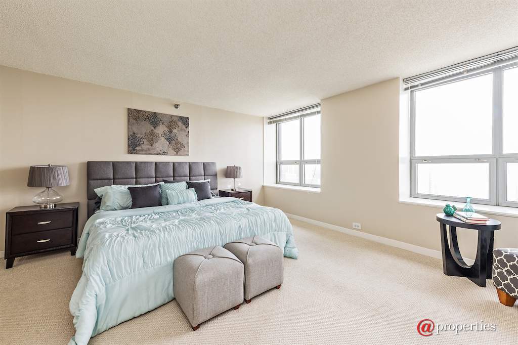 474 N Lake Shore Drive #6004 Chicago, Illinois 60611 - Master Bedroom