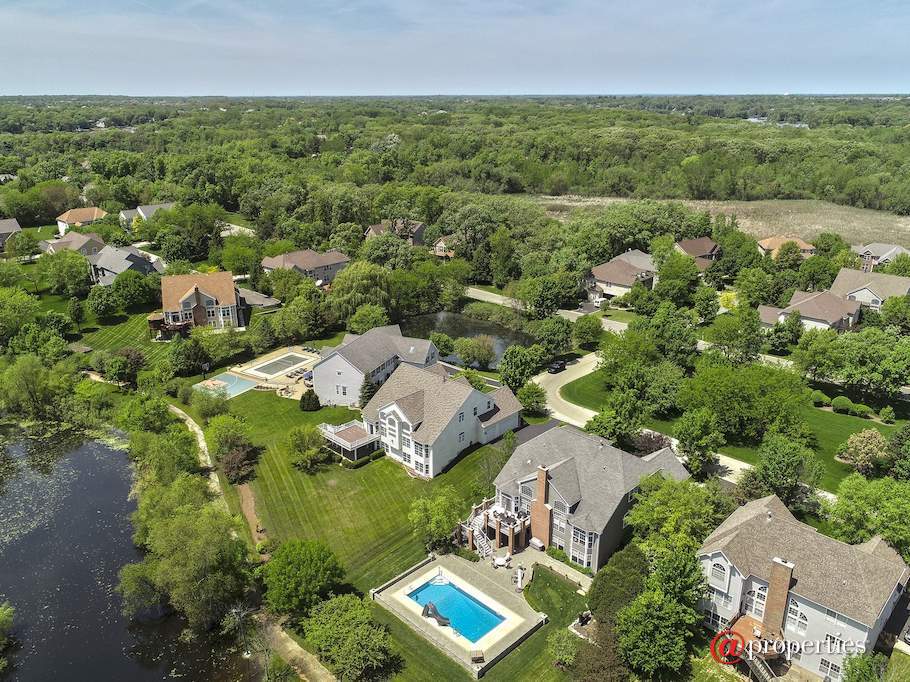 8140 S Boulder Court Long Grove, Illinois 60047 - Aerial View
