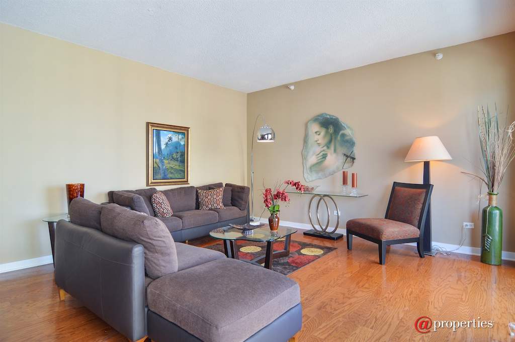 545 N Dearborn Street #3502 Chicago, Illinois 60654 - Living Room
