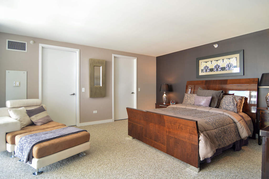 545 N Dearborn Street #3502 Chicago, Illinois 60654 - Master Bedroom