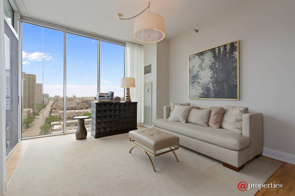 1720 S Michigan Avenue #1108 Chicago, Illinois 60616 - Living Room