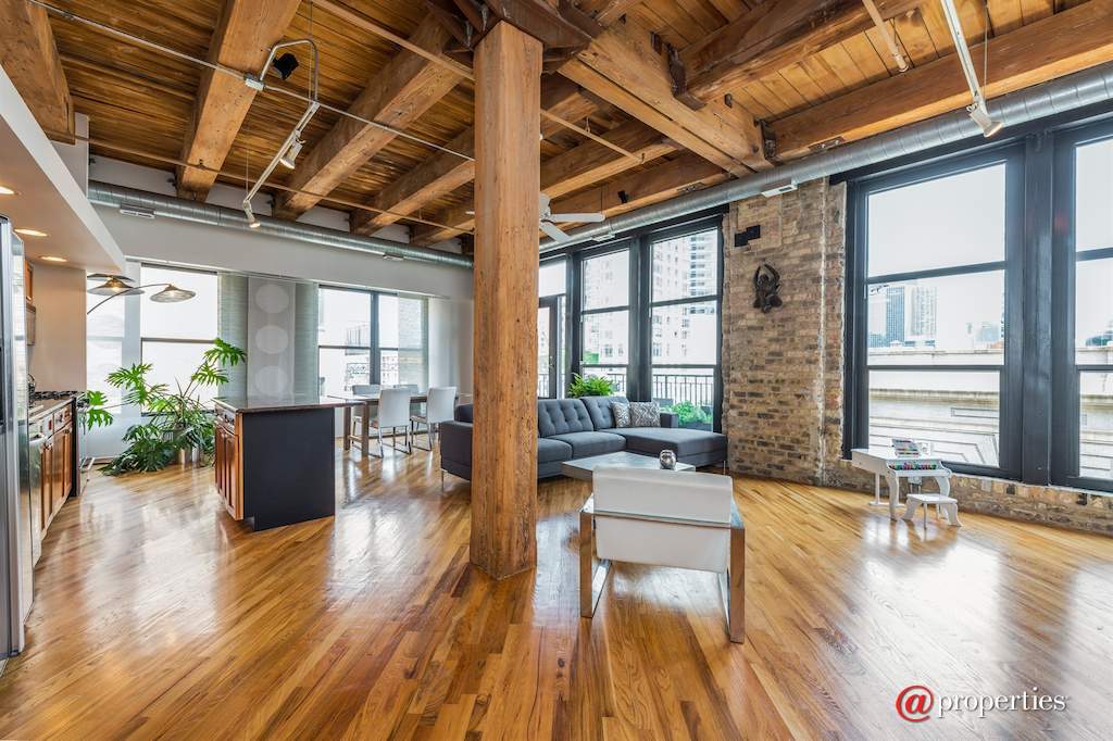 226 N Clinton Street #422 Chicago, Illinois 60661 - Living Room