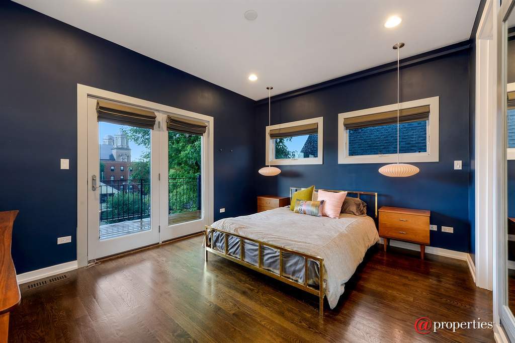 2217 N Leavitt Street #3 Chicago, Illinois 60647 - Master Bedroom
