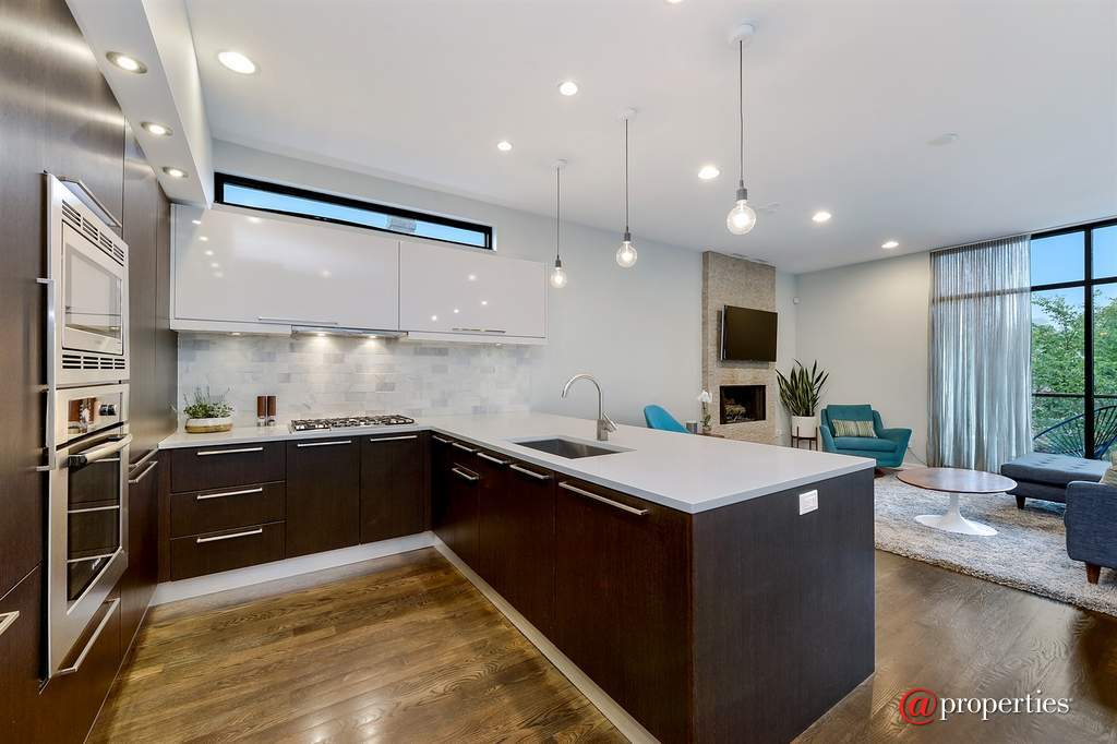 2217 N Leavitt Street #3 Chicago, Illinois 60647 - Kitchen