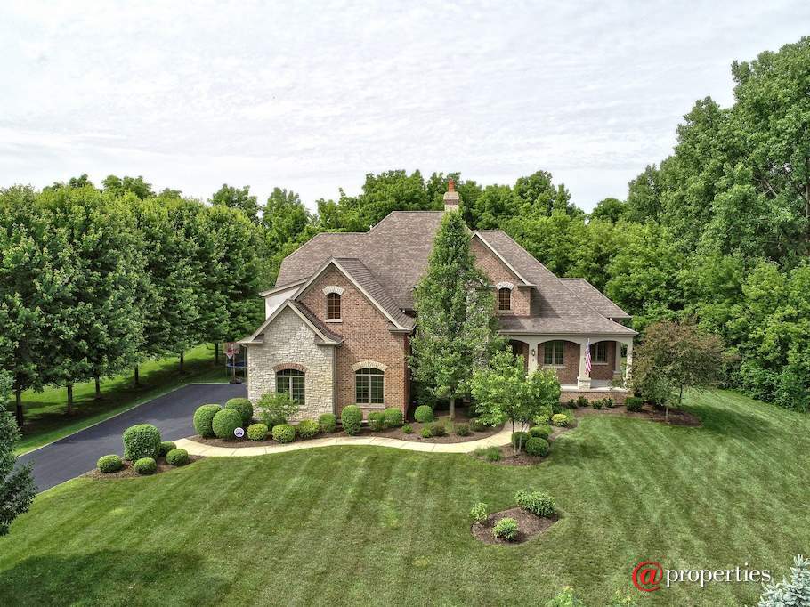 2 Saddle Ridge Court Hawthorn Woods, Illinois 60047 - Aerial View