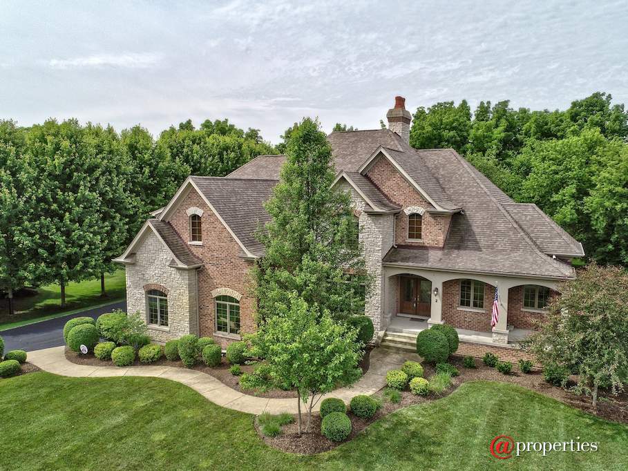 2 Saddle Ridge Court Hawthorn Woods, Illinois 60047 - Aerial View