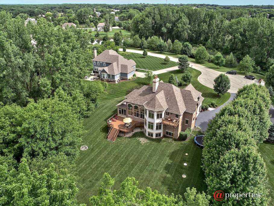 2 Saddle Ridge Court Hawthorn Woods, Illinois 60047 - Aerial View