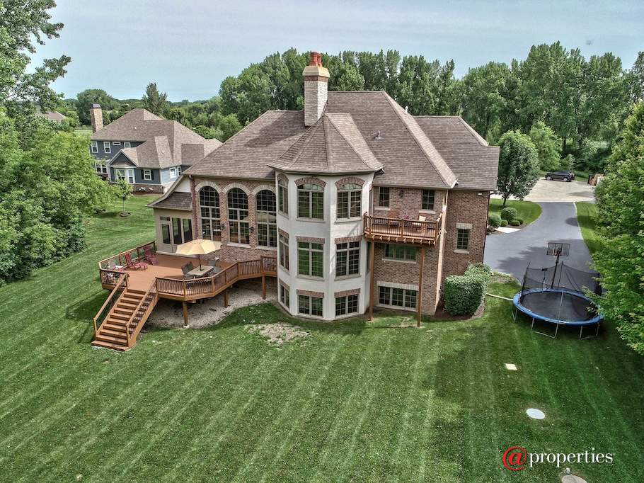 2 Saddle Ridge Court Hawthorn Woods, Illinois 60047 - Aerial View
