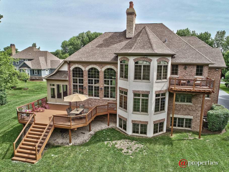 2 Saddle Ridge Court Hawthorn Woods, Illinois 60047 - Aerial View