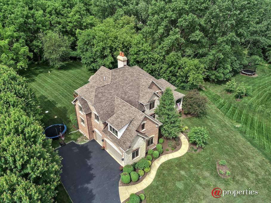 2 Saddle Ridge Court Hawthorn Woods, Illinois 60047 - Aerial View