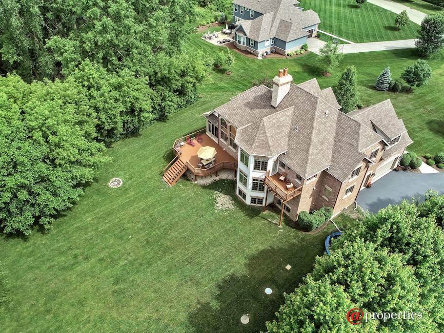 2 Saddle Ridge Court Hawthorn Woods, Illinois 60047 - Aerial View