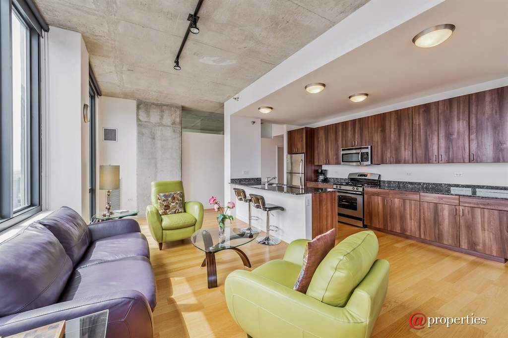 235 W Van Buren Street #4001 Chicago, Illinois 60607 - Kitchen/Living