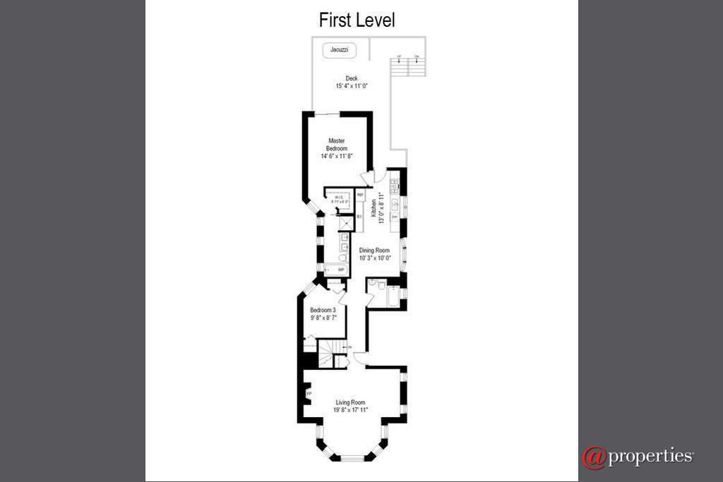 1034 W Oakdale Avenue #1 Chicago, Illinois 60657 - Floor Plan
