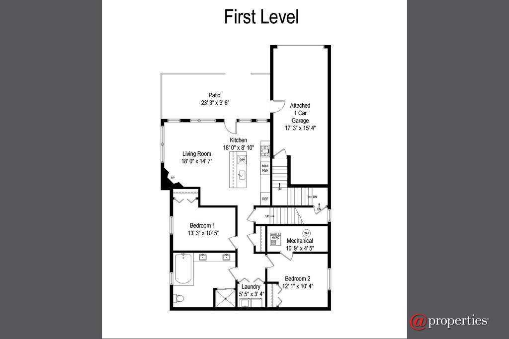 223 High St Fontana, Wisconsin 53125 - Floor Plan