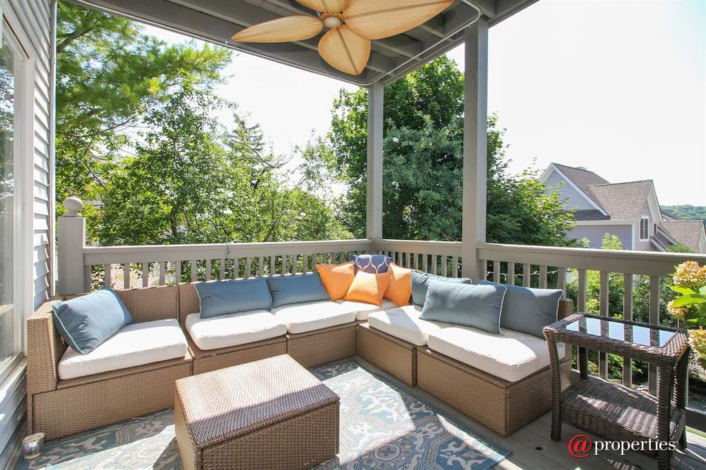 223 High St Fontana, Wisconsin 53125 - Deck
