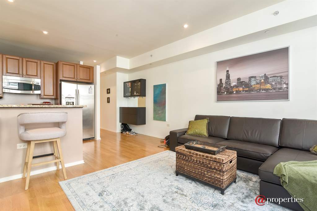 310 S Michigan Avenue #1412 Chicago, Illinois 60604 - Kitchen/Living