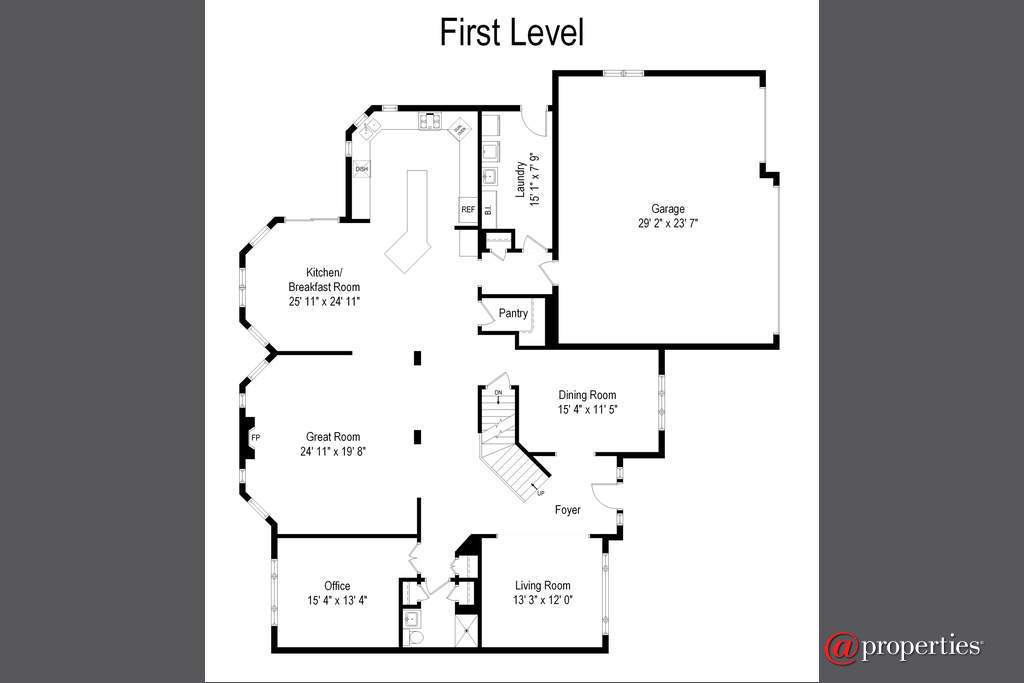 233 Sawgrass Drive Palos Heights, Illinois 60463 - Floor Plan